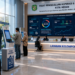 Dashboard interaktif Sistem Terpadu Izin Organisasi yang menampilkan sistem pemantauan data kelompok real-time untuk mendukung efisiensi koperasi kota Medan.