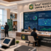 Dashboard interaktif Sistem Terpadu Izin UMKM yang menampilkan sistem pemantauan data usaha real-time untuk mendukung efisiensi UMKM kota Medan
