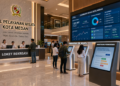 Dashboard interaktif Sistem Terpadu Izin Wisata yang menampilkan sistem pemantauan data destinasi real-time untuk mendukung efisiensi pariwisata kota Medan