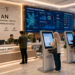 Dashboard interaktif Solusi Mandiri Izin Koperasi yang menampilkan sistem pemantauan data UMKM real-time untuk mendukung efisiensi koperasi kota Medan