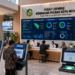 Dashboard interaktif Standar Keamanan Pangan Medan yang menampilkan sistem pemantauan data higienitas real-time untuk mendukung efisiensi konsumsi kota Medan