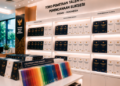 Jajaran tempat buku panduan talenta pegawai ASN Pemkot Medan Unggul bahan premium untuk usaha pembuatan rencana suksesi pegawai dan alat pusat instrumen suksesi Medan heavy duty minimalis berbagai folder lembar sembilan kotak yang tersusun sangat rapi di dalam etalase toko perlengkapan kantor