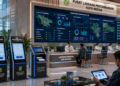Dashboard interaktif Tatanan Digital Izin Pertambangan yang menampilkan sistem pemantauan data mineral real-time untuk mendukung efisiensi pertambangan kota Medan