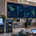 Dashboard interaktif Tatanan Digital Izin Pertambangan yang menampilkan sistem pemantauan data mineral real-time untuk mendukung efisiensi pertambangan kota Medan