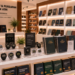 Jajaran tempat buku panduan tips kelulusan tes CPNS bahan premium untuk usaha persiapan ujian aparatur sipil negara dan alat tryout SKD ASN heavy duty minimalis berbagai rangkuman materi ringkas yang tersusun sangat rapi di dalam etalase toko perlengkapan kantor