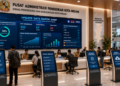 Dashboard interaktif Update Data Rapor SNBP yang menampilkan alur sinkronisasi nilai rapor siswa real-time untuk mendukung efisiensi pendaftaran kota Medan.