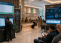 Dashboard interaktif Verifikasi Data Siswa yang menampilkan alur validasi informasi real-time untuk mendukung efisiensi pendaftaran kota Medan.