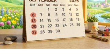 Daftar Lengkap Tanggal Merah September 2026, Ada Berapa Hari Libur?