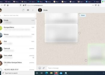 Cara Membuat Chat WhatsApp di Laptop Jadi Blur Agar Tidak Dibaca Orang Lain