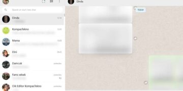Cara Membuat Chat WhatsApp di Laptop Jadi Blur Agar Tidak Dibaca Orang Lain