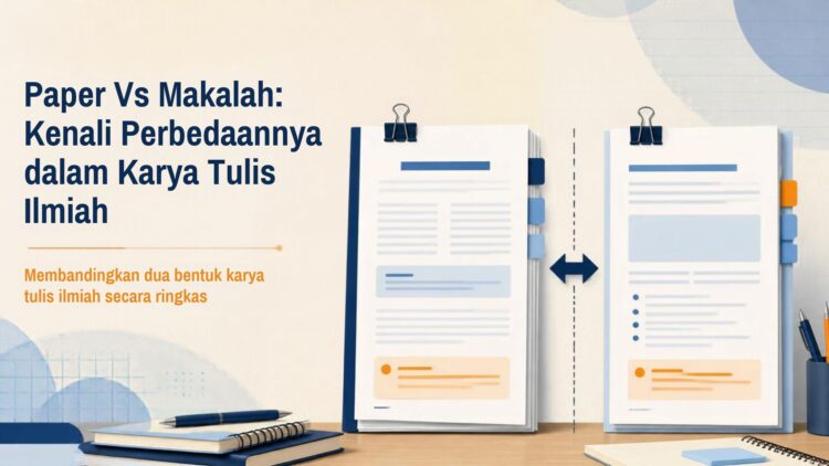 Paper Vs Makalah: Kenali Perbedaannya dalam Karya Tulis Ilmiah